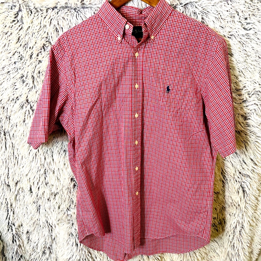 Men’s Polo Ralph Lauren Short Sleeve Button Up